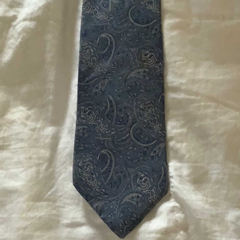 Blue beautiful tie